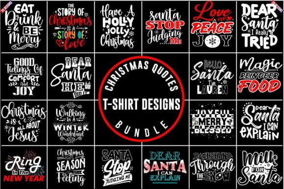 Christmas-Quotes-TShirt-Designs-Bundle-Bundles-86438379-1
