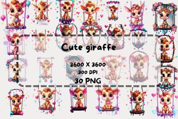 Cute-Giraffe-Clipart-Bundle-Bundles-87064536-1