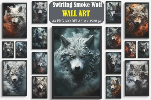 Beautiful-Swirling-Smoke-Wolf-Wall-Art-Bundle-Bundles-88850472-1-1.webp