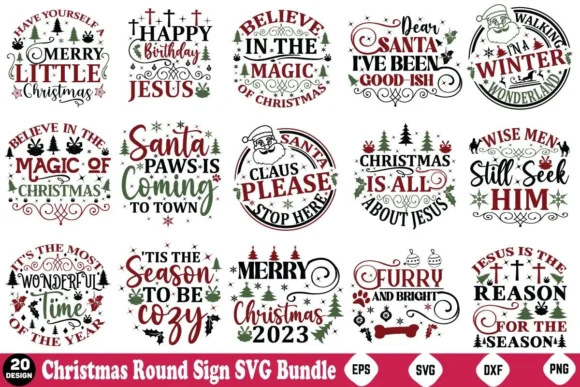 Christmas-Round-Sign-SVG-Bundle-Bundles-86586481-1-1.webp
