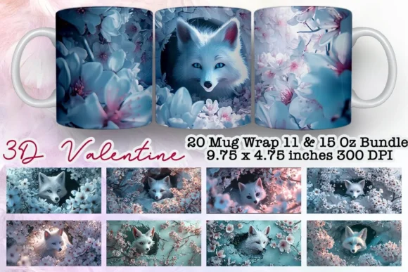 Fox-Flowers-Break-3D-Mug-Wrap-Bundle-Bundles-88082319-1-1.webp