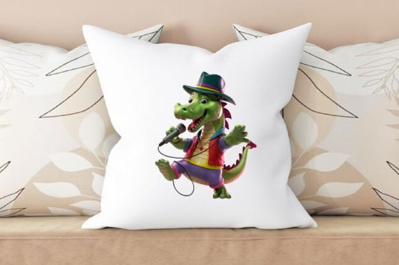 Funny Dragon Sublimation Clipart PNG