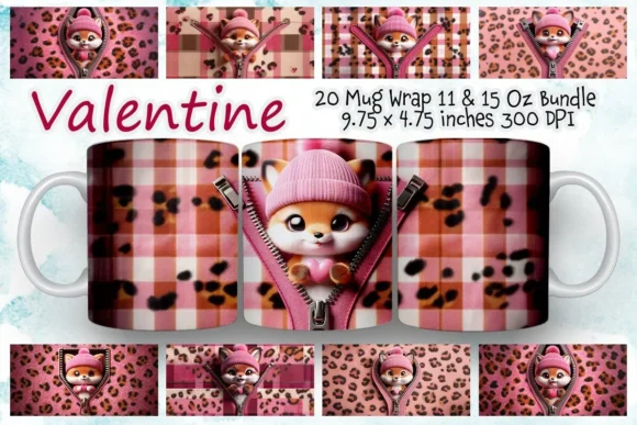Leopard-Fox-3D-Valentine-Mug-Wrap-Bundle-Bundles-87760764-1-1.webp