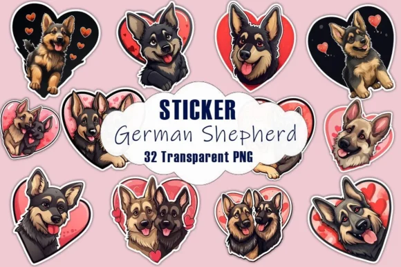 Lovely-German-Shepherd-Dog-Stickers-PNG-Bundle-Bundles-86586591-1-1.webp