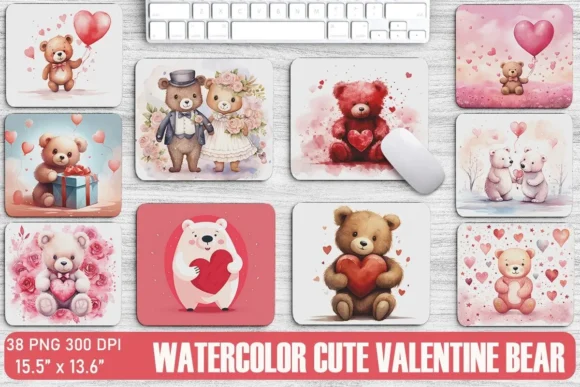 Watercolor-Cute-Valentine-Bear-Mouse-Pad-Bundle-Bundles-86801416-1-1.webp