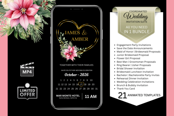 Wedding-Invitations-Pink-Poinsettia-Black-Background-Bundle-Bundles-86770886-1-1.webp