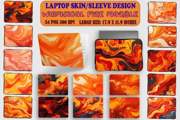 Whimsical-Fire-Marble-Laptop-Skin-Bundle-Bundles-86587069-1-1.webp