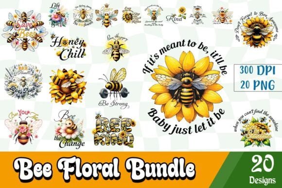 Bee-Floral-Sublimation-Bundle-Bundles-96822913-1