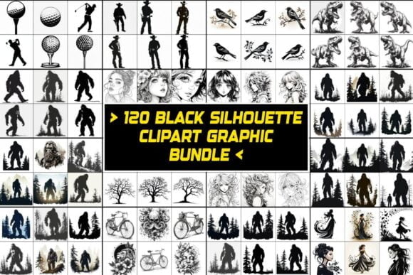 Black-Silhouette-Clipart-Graphic-Bundle-Bundles-96693502-1