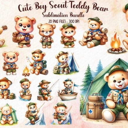 Boy Scout Teddy Bear Bundle