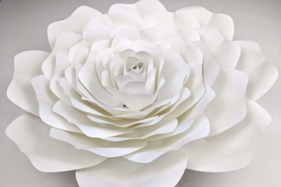 Giant Rose Paper Flower