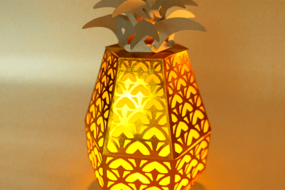 Pineapple Pop-up Luminary