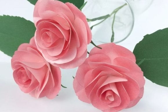 Rose Paper Flower